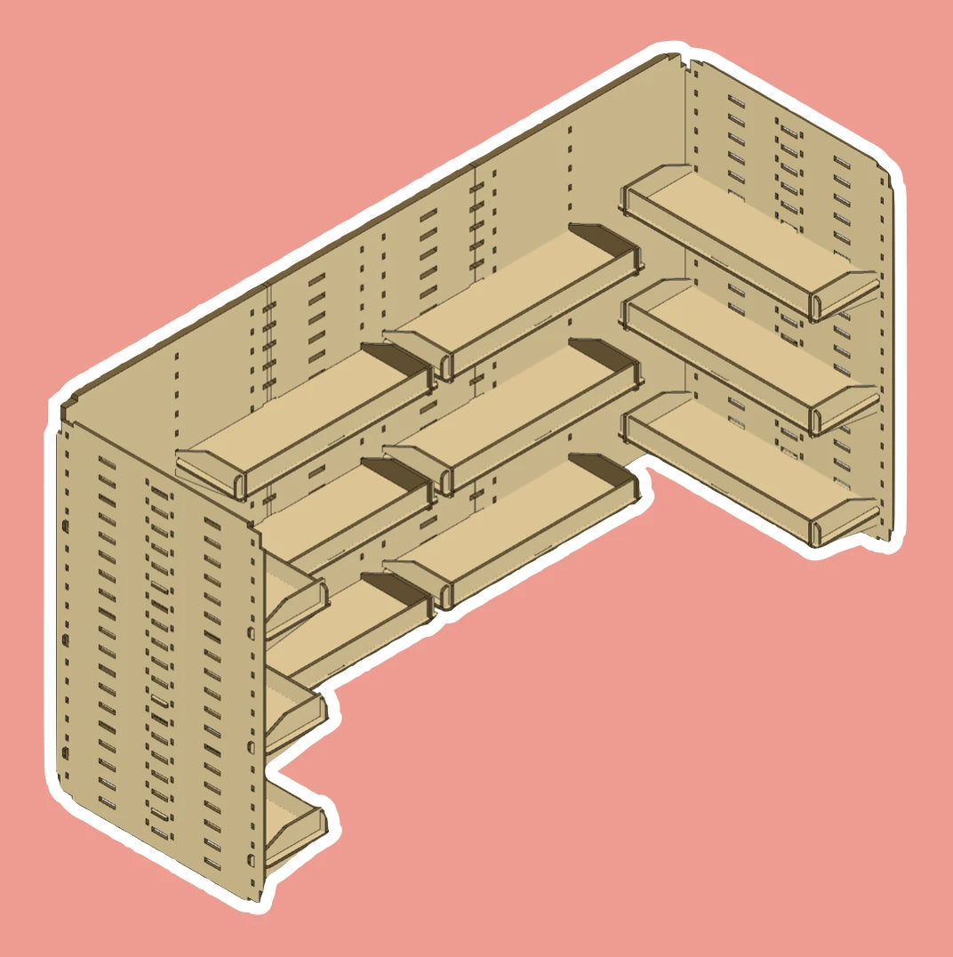 The Modular Hobby Station: Mixrack- Cave XL Den Panels – Grim Rabbit Games