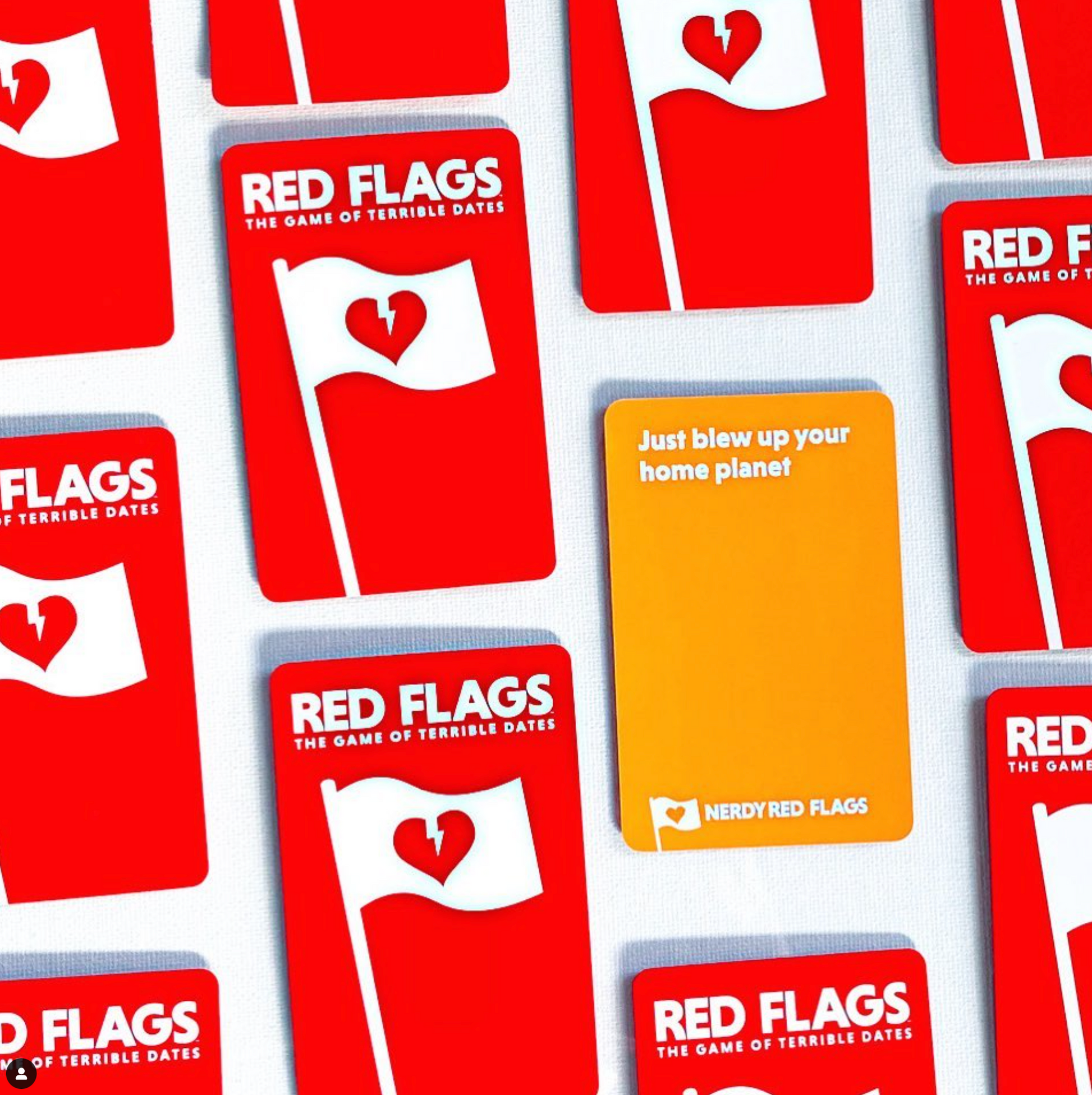 Red Flags Party Card Game  The game of terrible dates – Grim Rabbit Games